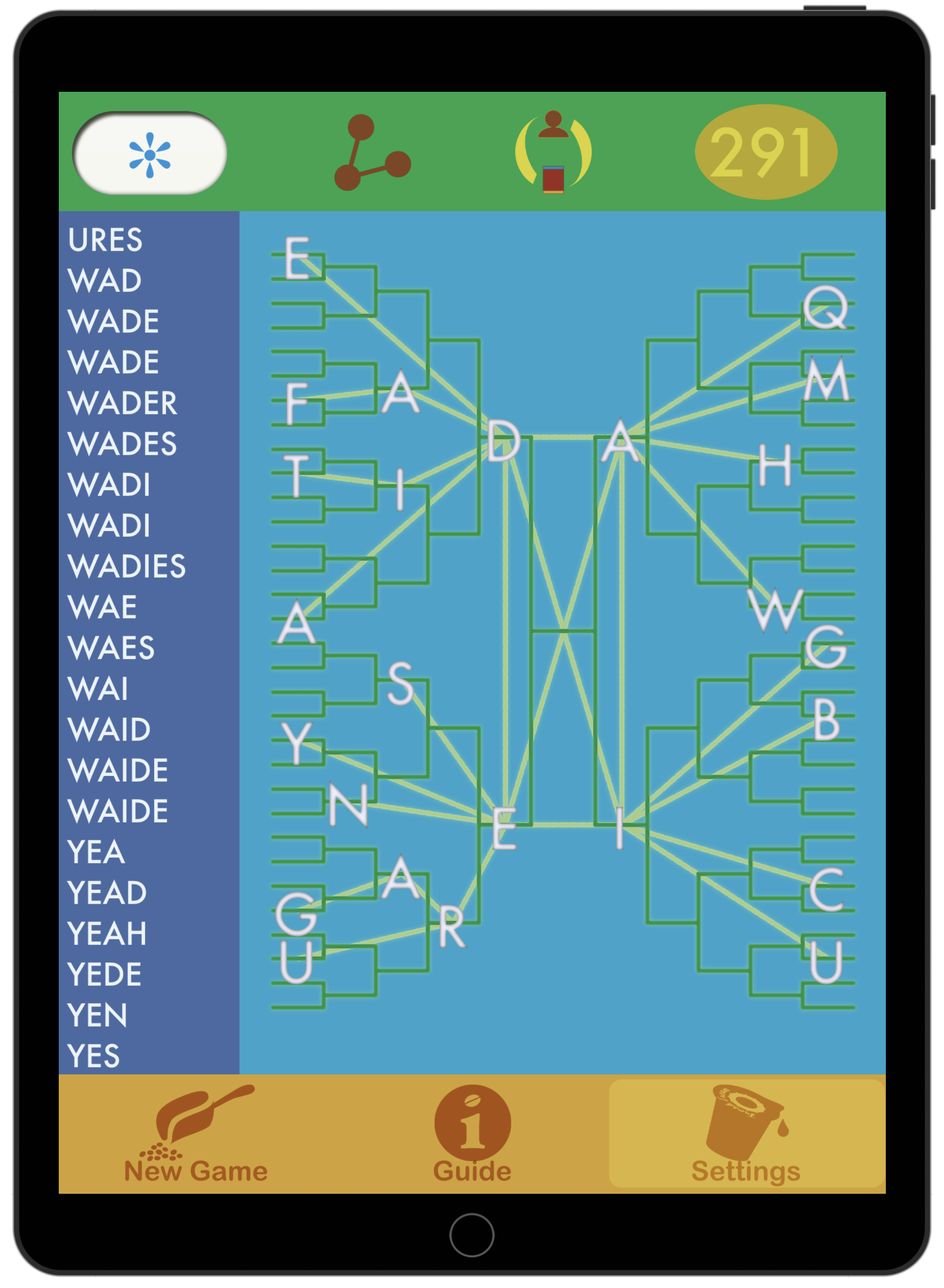 Bracket game mockup 2 user screenshot