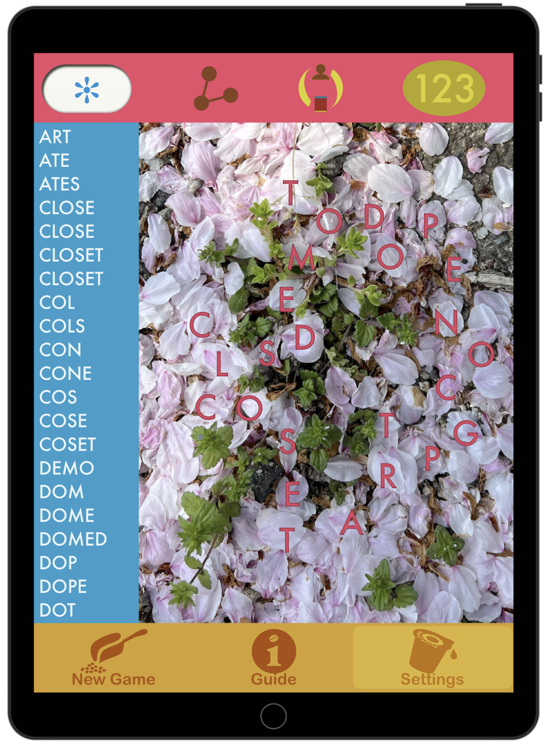 Cherry blossom user mockup