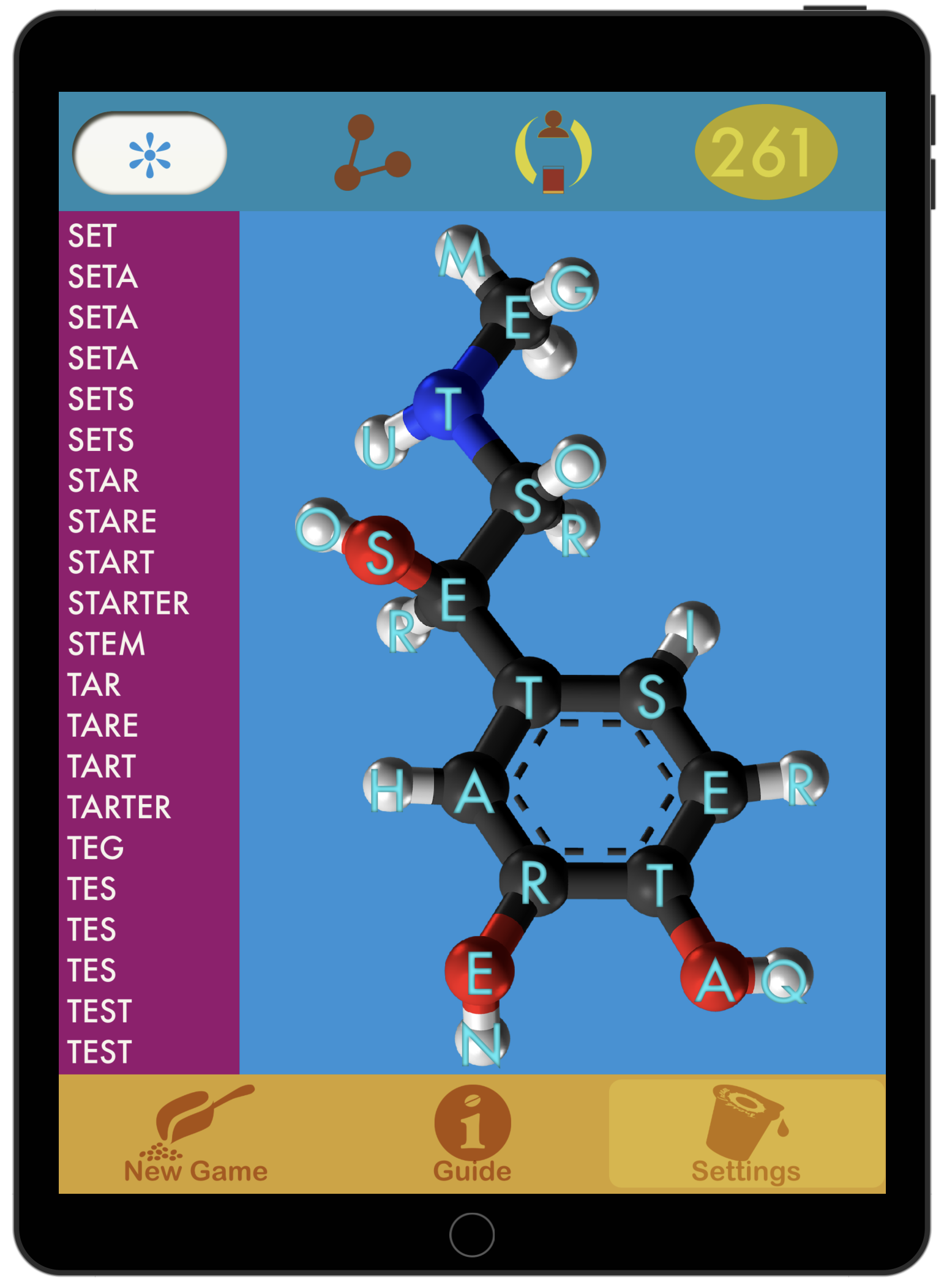 Compound words Blu Yonder screenshot 2